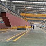 Low Voltage 20 Tons Rail Transfer Trolley Intelligent Logistics Handling