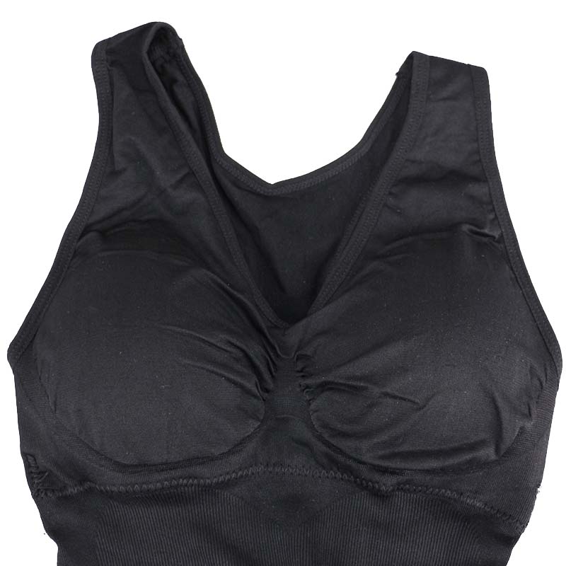 Female Body Shaper Padded Black 