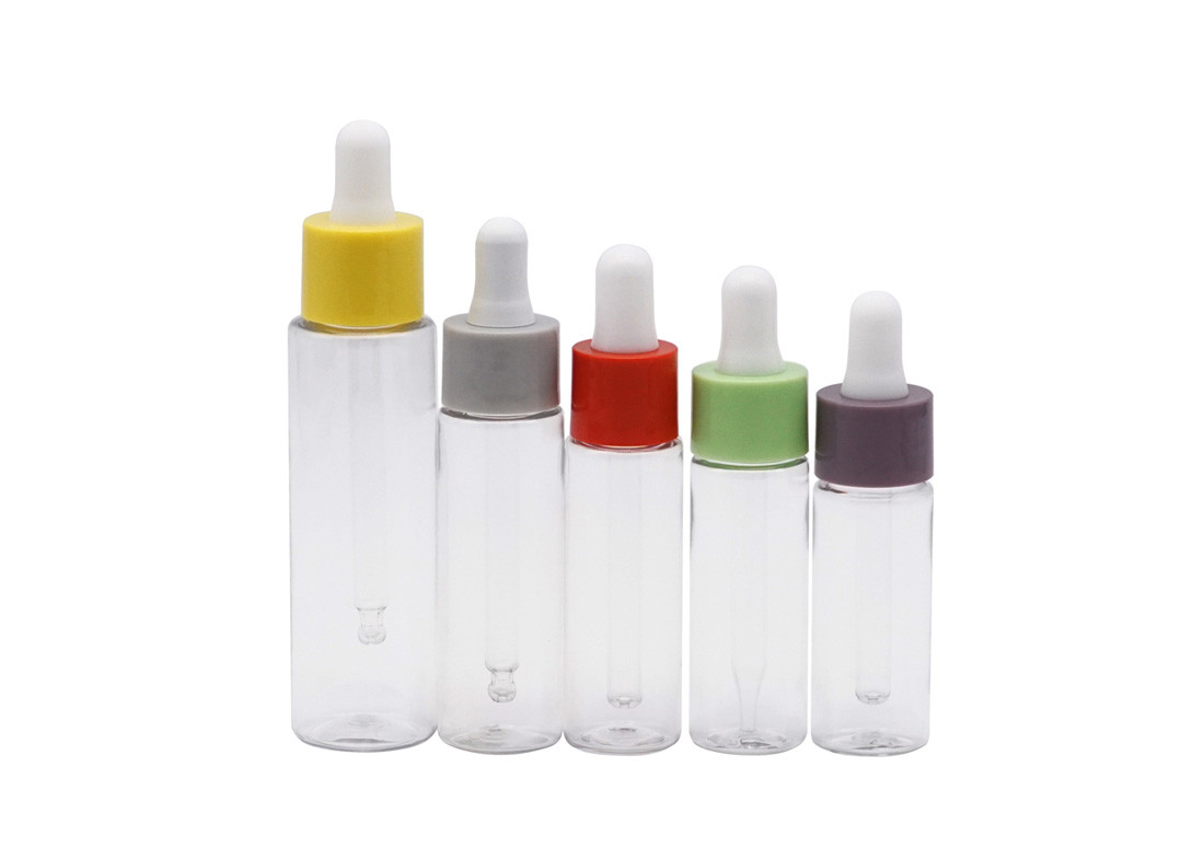 Various Capacity Plastic Essential Oil Bottle Transparent Plastic Bottle
