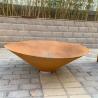 Buy cheap Corten Steel Fire Pit Heavy Duty Bbq Barbecue Grills For Outdoor Cooking from wholesalers