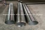 Spiral Wedge Wire Johnson Well Screen Tube With Thread Male And Female End