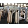 Buy cheap Overhead Line Aluminum Cable Pulley Blocks For Conductor from wholesalers