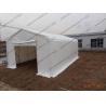 Buy cheap White Waterproof PVC Canopy Tent AC System Temporary For Outside Patry / Tempporary Military Tent from wholesalers