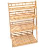 Buy cheap Customized Foldable Wooden Plant Stand , 4 Layer Bamboo Plant Pot Holder from wholesalers