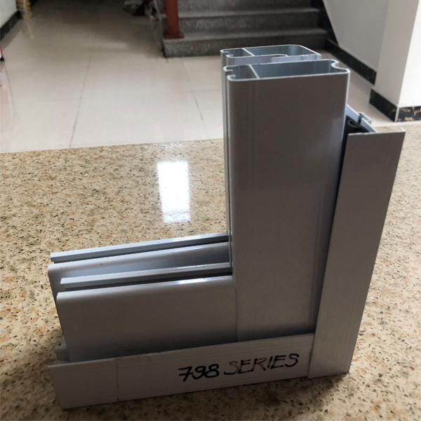 Wide Use Aluminium Sliding Windows Customized Color Industrial Profile