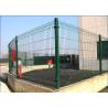 Buy cheap Powder Coated 50X200X4mm Galvanized Mesh Fence from wholesalers