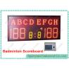 Buy cheap Wireless LED Badminton Electronic Scoreboard Sports With Team Name from wholesalers