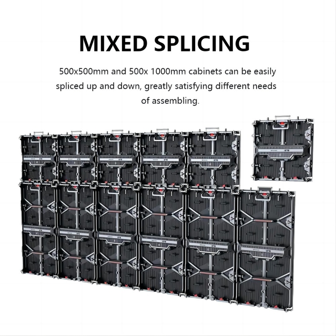 HD Outdoor Rental LED Display Full Color P2.6 P2.9 Customized led Display 1