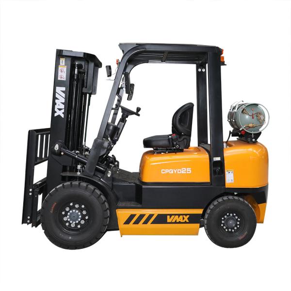 Buy cheap 2.5 ton forklift LPG gasoline best quality CPQYD25 with CE EPA ISO9001 certificate from wholesalers