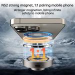 QI2 Certified Magnetic 3 In 1 Charger Portable Magsafe Wireless Charger