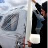 Buy cheap 4MIL * 36INCH * 100 FEET Collision Wrap PE Surface Protective Film With 3 Months UV Resistant from wholesalers
