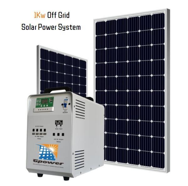 Buy cheap Ground Install Off Grid 1KW Solar Power Home Kits For Tiny Houses from wholesalers
