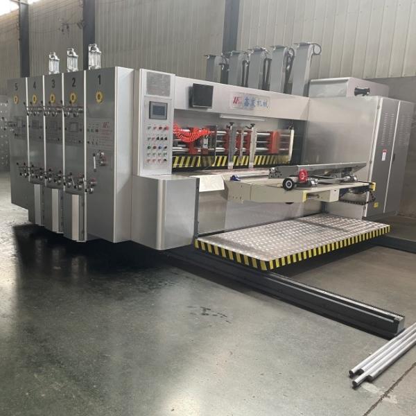 Buy cheap High Speed Lead Edge Feeder Automatic Flexo Printer Slotter Die Cutter Corrugated Carton Box from wholesalers