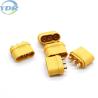 Buy cheap MR60-M Battery Connector 3 Pin Straight 180 Degree PCB Receptacle from wholesalers