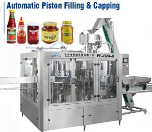 Wholesale 18000bph Hot Sauce Filling Machine tomato paste filling machine tomato paste filling equipment from china suppliers