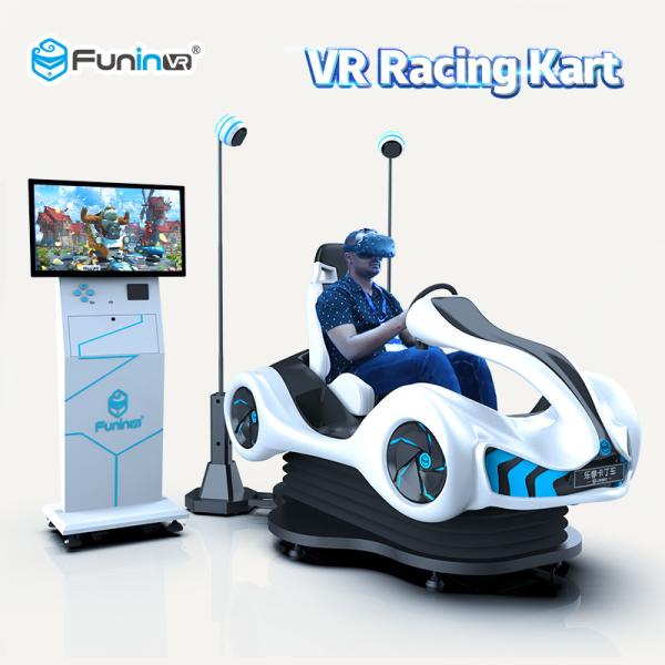 Buy cheap 220 V 400KG 9D VR 0.7KW Simulator Racing Games Karting Car For Children from wholesalers