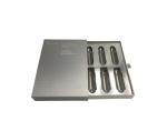 Brand custom skin care product essence packaging box with better texture
