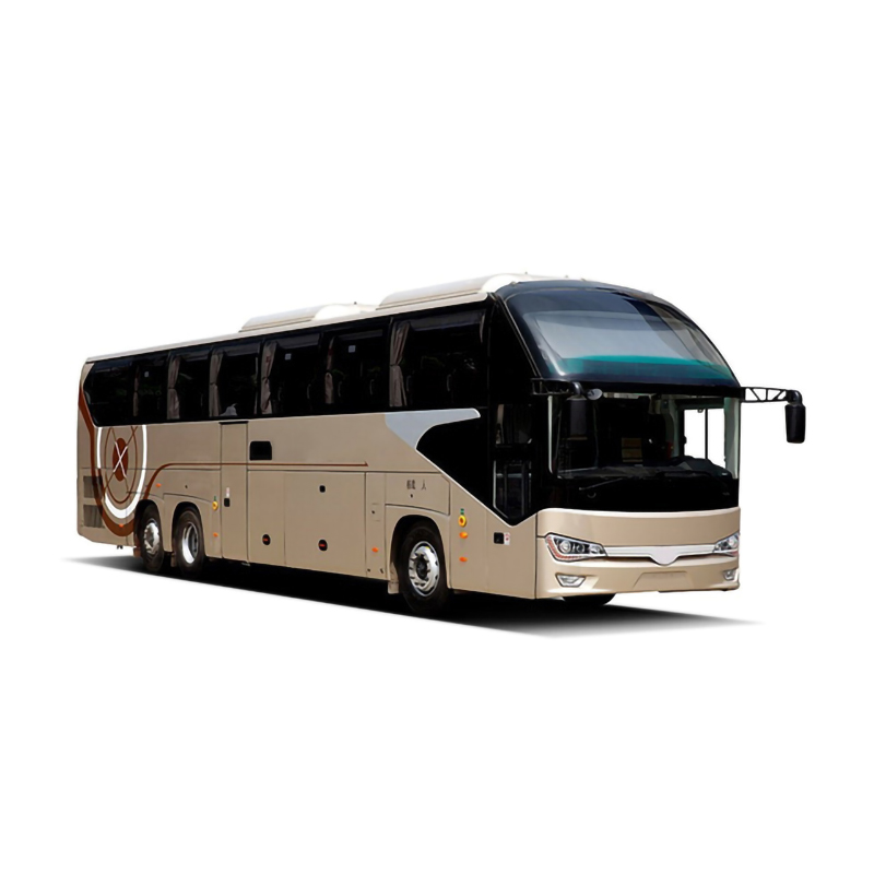 Used 50 Seats Luxury LHD Coach Bus with Powerful Engine and Manual Transmission