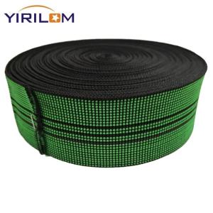 China 3 Inch Upholstery Elastic Seat Webbing Sofa Lightweight Polypropylene Webbing on sale