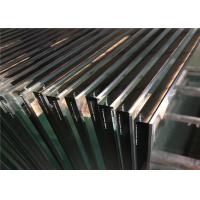Buy cheap Safety Clear Tempered Glass , Flat / Curved Tempered Glass For Office Door product