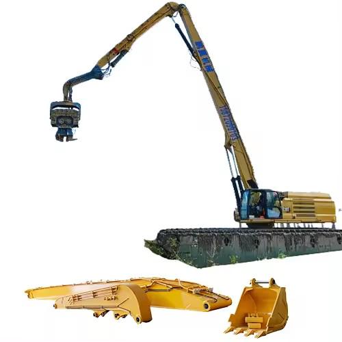 Buy cheap Pile Driver Machine Excavator Mounted Pile Driver Arm Pile Driving Boom For Excavator from wholesalers