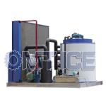 2250 KG Large Capacity 10 Ton Flake Ice Machine For Freshwater And Saltwater