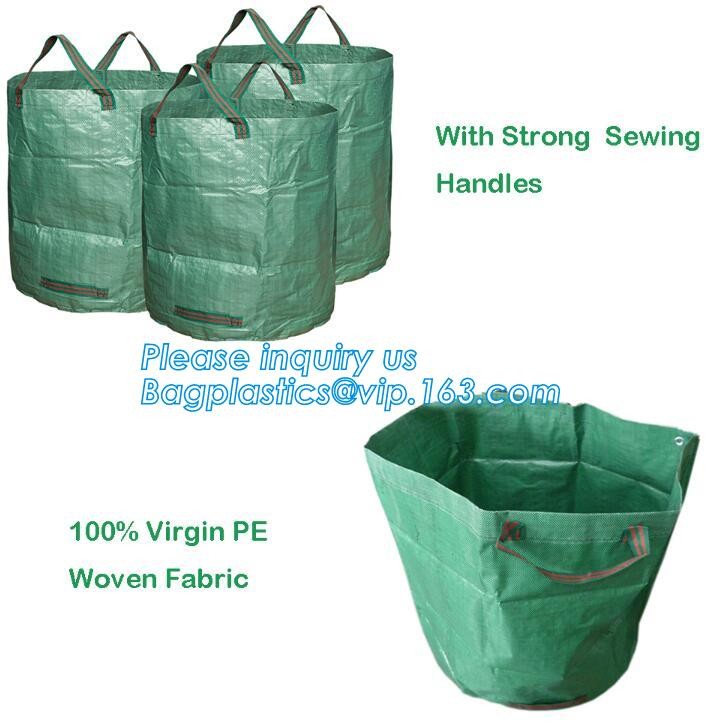 PE Woven Fabric Potato Planter Growing Bag 10 gallon,Potatoes Felt growing breathable non woven fabrics polyester grow b