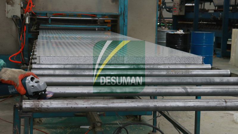 Prefab House Color Steel Insulated Silica Sandwich Panel