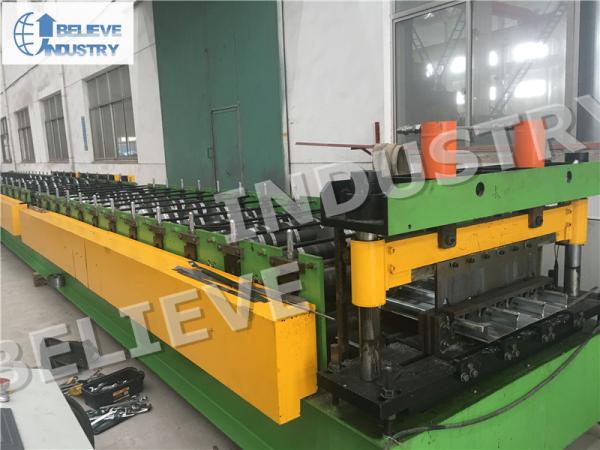 Buy cheap High Speed Steel Deck Roll Forming Machine For Closed Floor Decks Producing from wholesalers