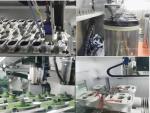 Plastic Packaging Vacuum AB Component Epoxy Potting Machine For Electric Motor