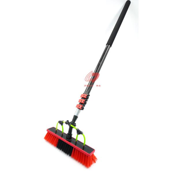 Buy cheap 3.6/5.4/7.2/10/12 Aluminum Telescopic Solar Panel Cleaning Brush Window Cleaning from wholesalers