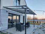 15m2 tarasu garden wall mounted patio cover aluminum sunshade outdoor gazebo DIY