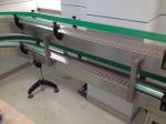 Blue white green pvc turn curve 90 degree conveyor belt 180 degree conveyor belt