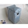 Buy cheap Insulation Jacket 250℃ Grey Fiberglass Fabric Removable Blanket from wholesalers