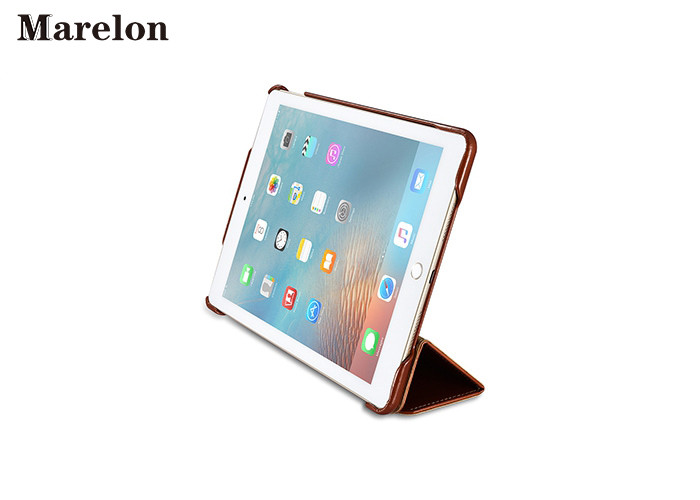Classical Genuine Leather Ipad Air Case / Ipad Pro Case Protect Tablet Against Dirt