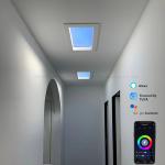 150W LED Fake Skylight with 95 RA CRI No Flicker Circadian Project Lighting