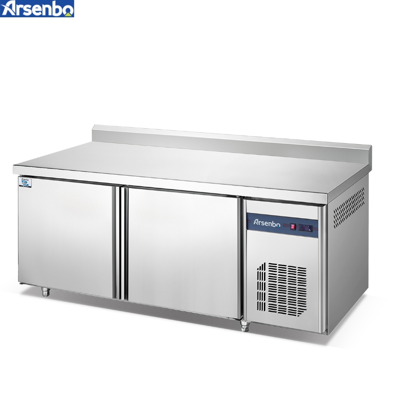 180W 250L Under Counter Refrigerators Stainless Steel Material