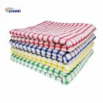 30x30cm Colorful Grid Style Cotton Towel Holiday Present Birthday Gift Wedding
