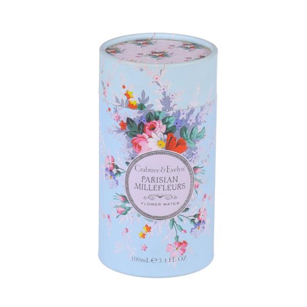 Buy cheap Eco-Friendly Skincare Gift Packaging Cardboard Cylinder Paper Tube Cosmetic Boxes Custom Print from wholesalers