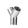 Buy cheap RTS Sanitary Stainless Steel 304 316 Pipe Fitting Tri Clamp Welding Wyes Tee Y Type Tee from wholesalers