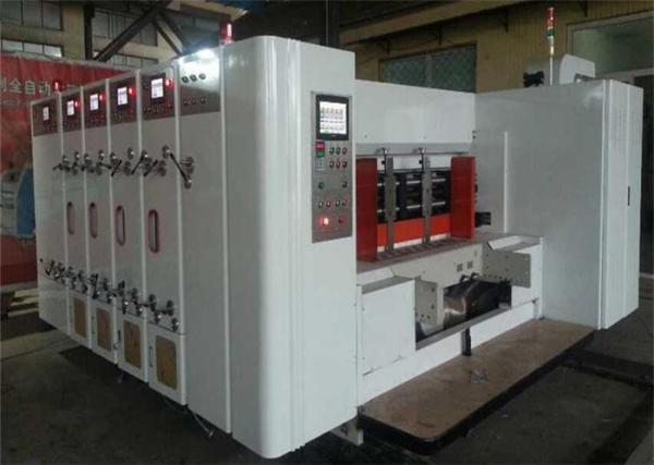 Buy cheap Water Ink Printing Slotting Corrugated Box Printing Machine 5 Colors from wholesalers