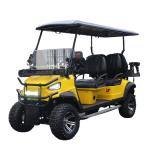 Standard New Designed 6 Seater Golf Cart Sightseeing Vehicle For Scenic Spots