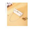 Buy cheap Women White Baguette Shape PU Leather Clutch Bag Pouch Handbag from wholesalers