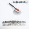 Buy cheap Bristle Compressible Dog Grooming Comb Cat Fur Remover Brush Hollow Needle from wholesalers