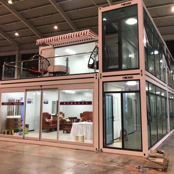 Buy cheap 20 Foot Expandable Sandwich Panel Prefabricated Shipping Container from wholesalers