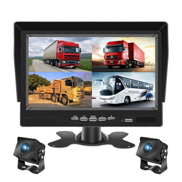 Buy cheap Full HD Car DVR Camera 7 Inch Dual Road Truck Traffic Front And Rear Video from wholesalers