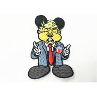 Buy cheap Hook And Loop Embroidered Badge Patches Laser Border For Hats Bags product