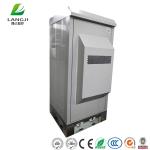Double Layer 30U Outdoor Telecom Cabinet With Heat Exchanger