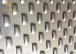 Rainproof Blind 304 Stainless Perforated Sheet Metal Square Louver Punch Plate