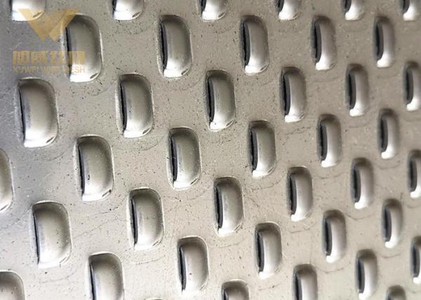 Rainproof Blind 304 Stainless Perforated Sheet Metal Square Louver Punch Plate